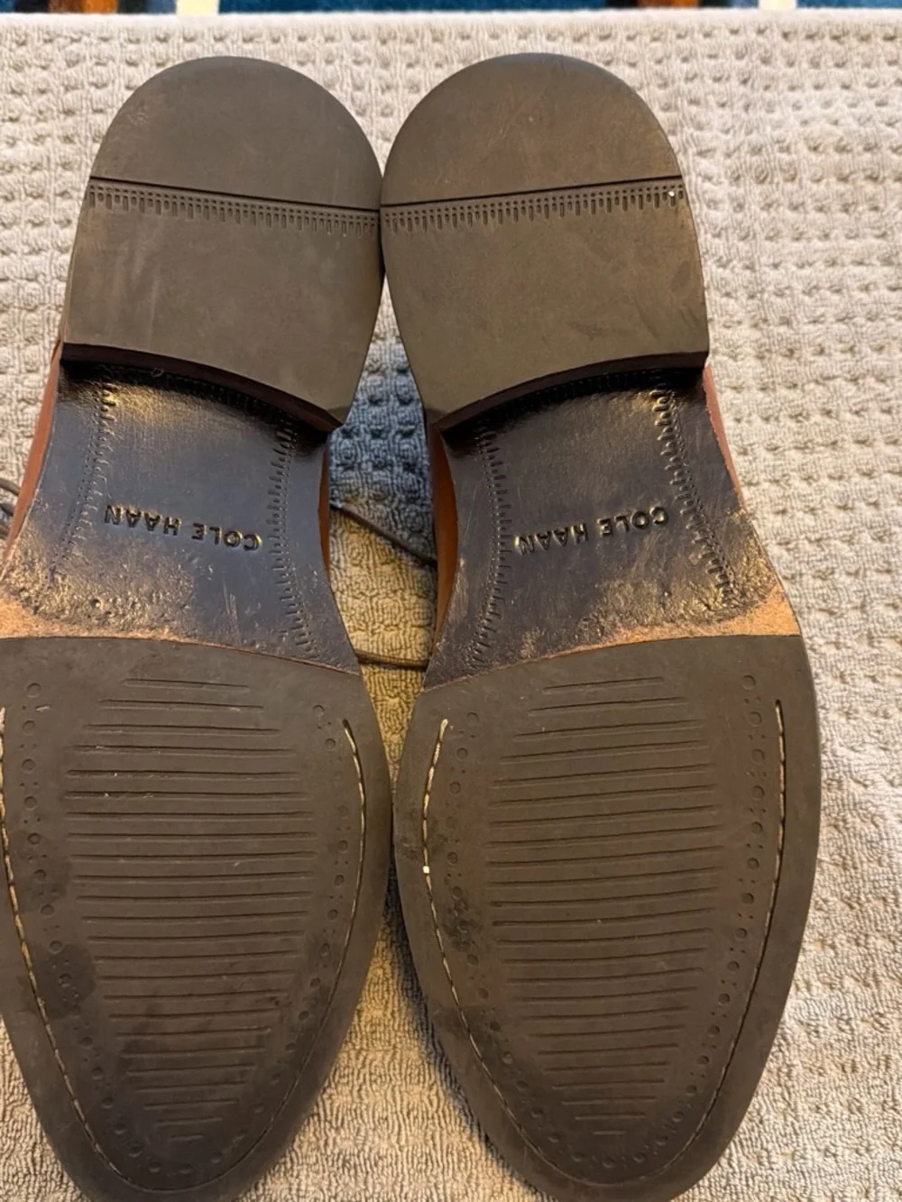 Cole Haan Brown Leather Oxfords